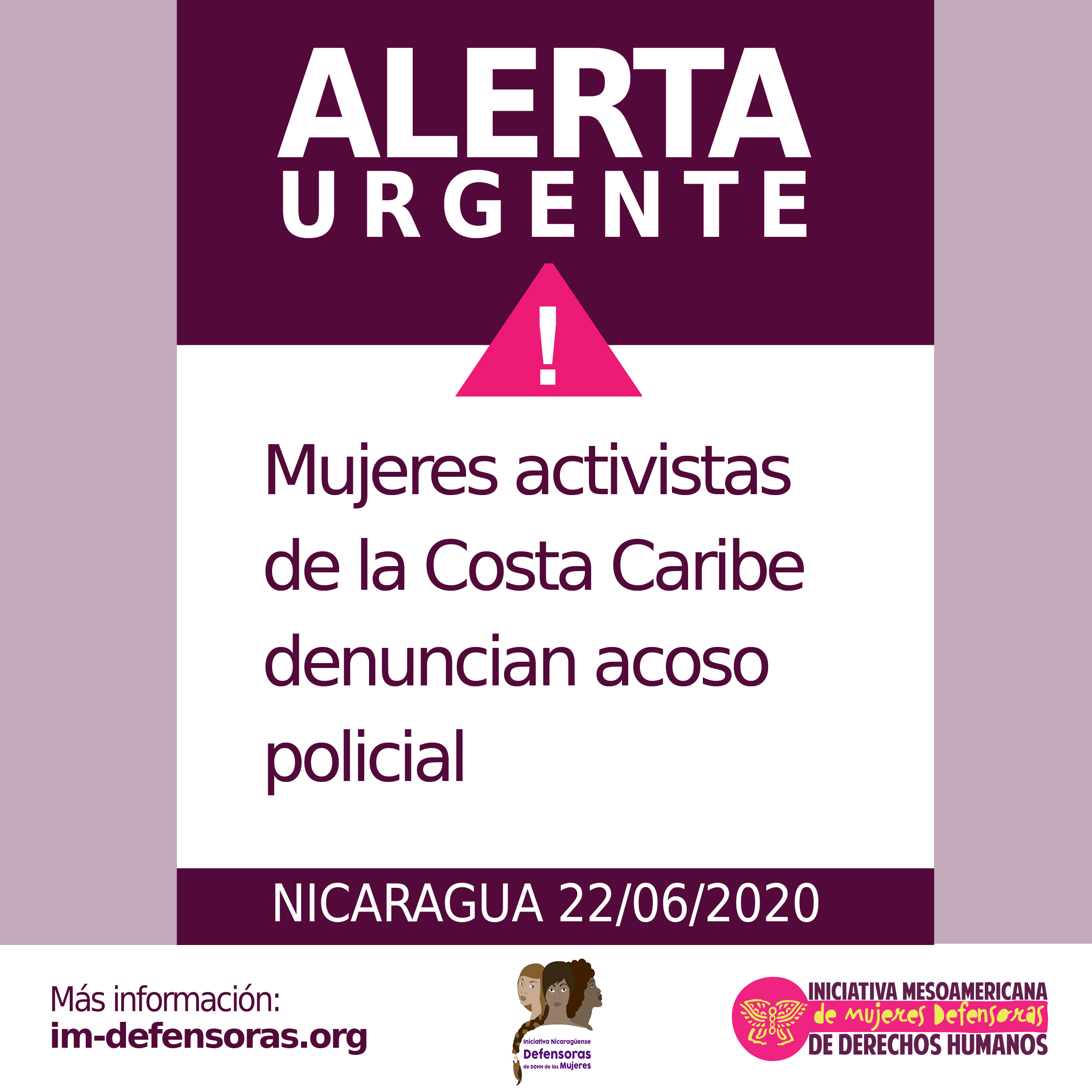 Alerta Nicaragua 220620