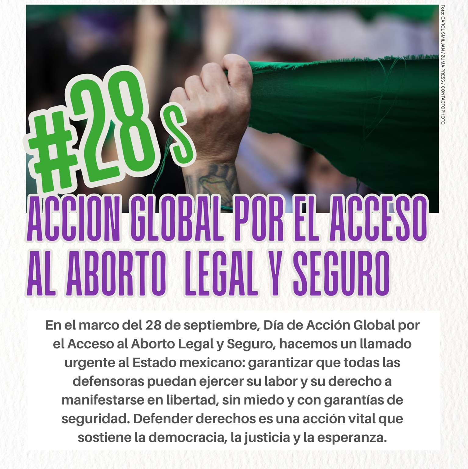 MÉXICO / Acción global por el acceso al aborto legal y seguro | IM ...