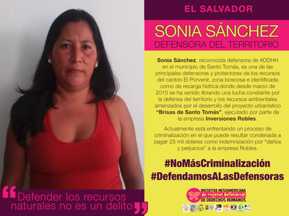 Postal Sonia Sánchez